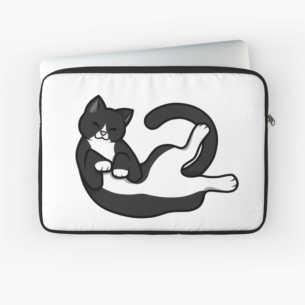 Vista previa del artículo con la obra «Funda para portátil», diseñado y vendido por SwirlyToast.