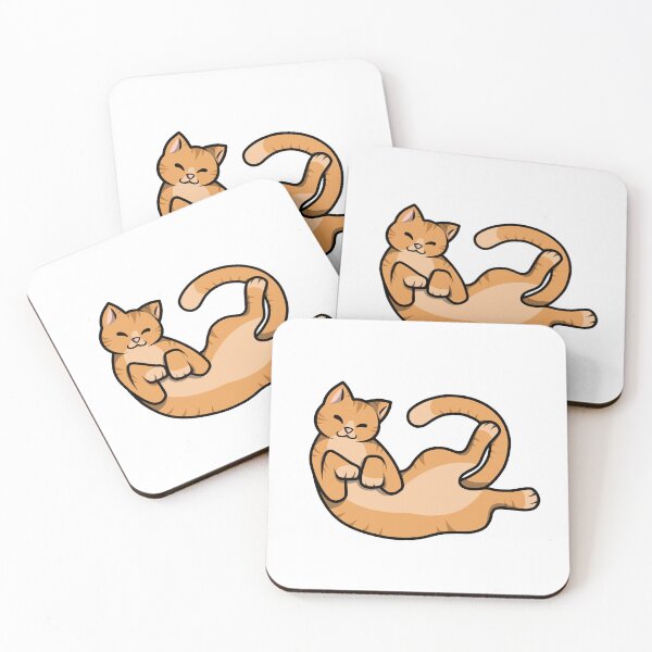 Item preview, Cute Orange Tabby Cat Laying designed and sold by SwirlyToast.