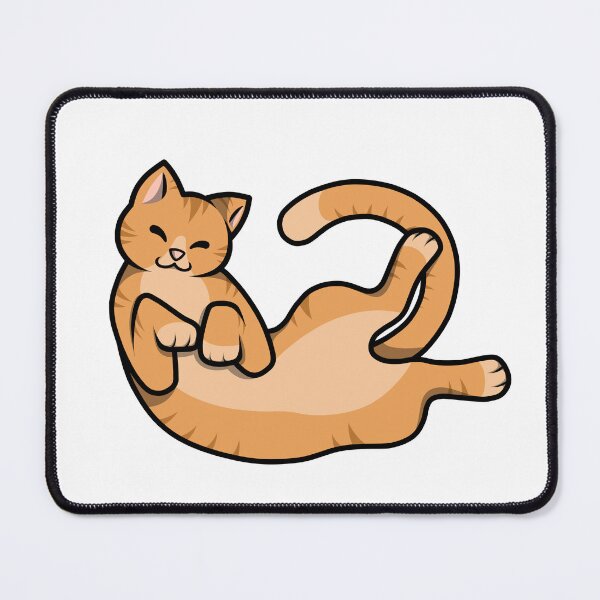 Item preview, Cute Orange Tabby Cat Laying designed and sold by SwirlyToast.