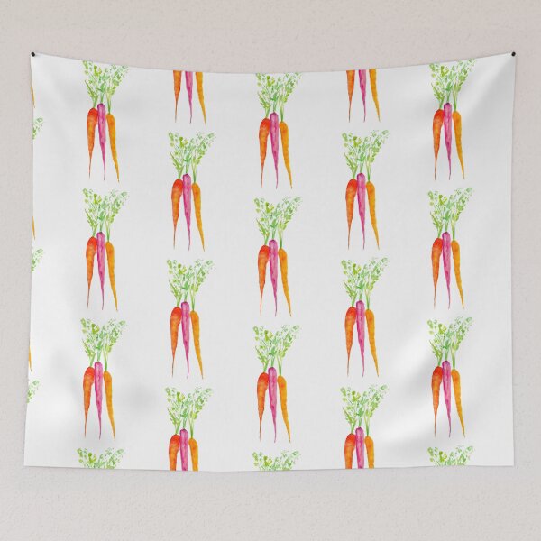 Item preview, Watercolor Colorful Carrots designed and sold by daphsam.