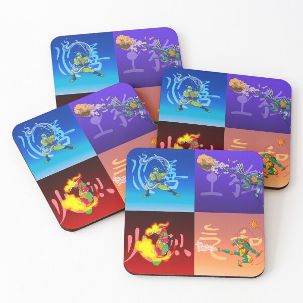 Item preview, TMNT ATLA Four Elements designed and sold by lynnfactorart.