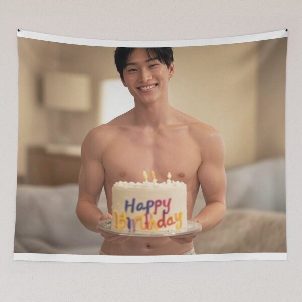 Item preview, Sang Heon Lee Birthday Cake Card designed and sold by Aryabek.