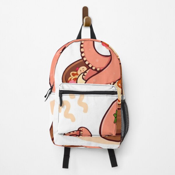 Item preview, Cute Octopus in Ramen Noodle with Takoyaki Vector Illustration designed and sold by hjian8219.