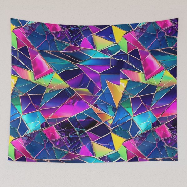 Item preview, Abstract Neon Color Splinter - Minimalist designed and sold by Traloch O'Laoi.