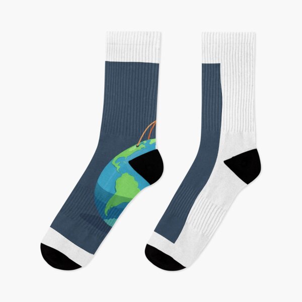 Item preview, Earth and Shopping Bag Vector Illustration designed and sold by hjian8219.