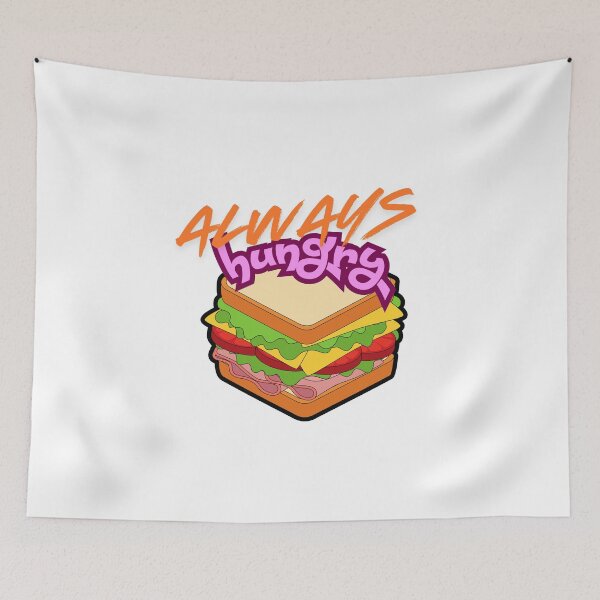 Item preview, Always Hungry: Funny T-Shirt designed and sold by ArtesioByZaber.