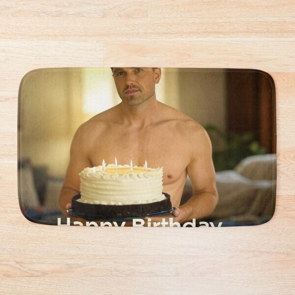 Item preview, Eric Winter Happy Birthday Cake  designed and sold by Aryabek.