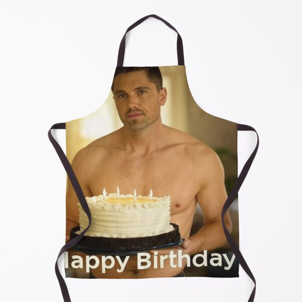 Item preview, Eric Winter Happy Birthday Cake  designed and sold by Aryabek.