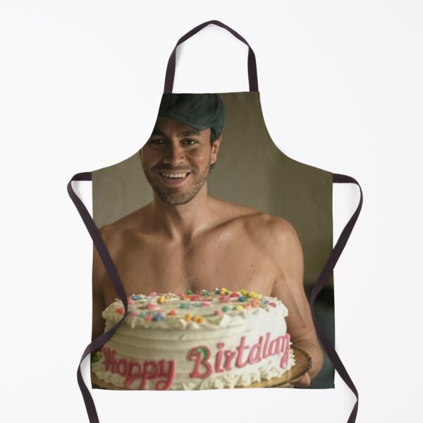 Item preview, Enrique Iglesias Birthday Cake Card designed and sold by Aryabek.