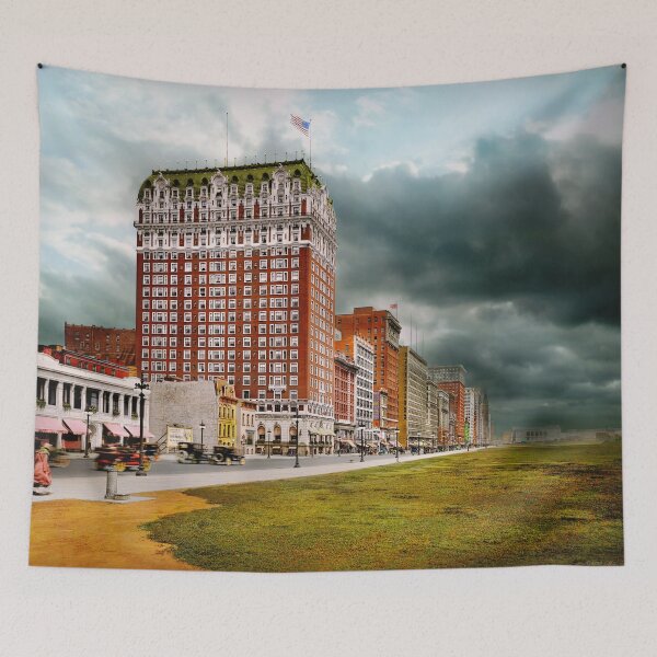 Item preview, City - Chicago, IL - Chicago's front door 1918 designed and sold by Mike Savad Photography.