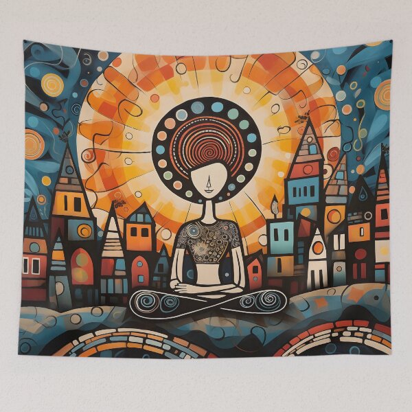 Item preview, Yoga designed and sold by ai-art-byPietro.