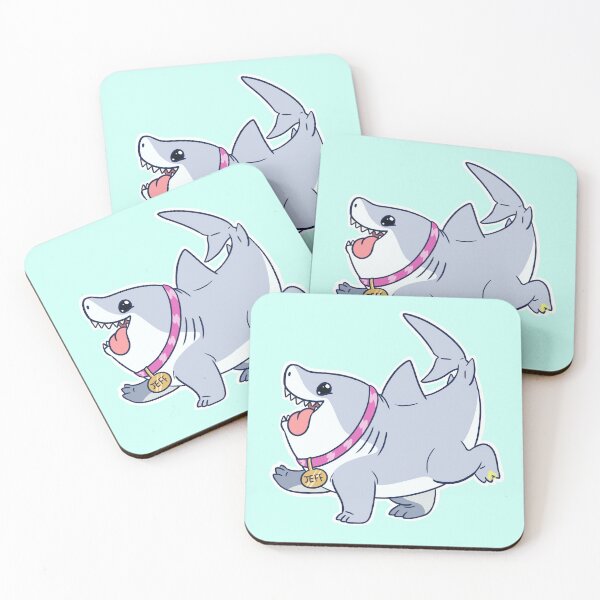 Item preview, Jeff the Land Shark designed and sold by RaecoonArt.