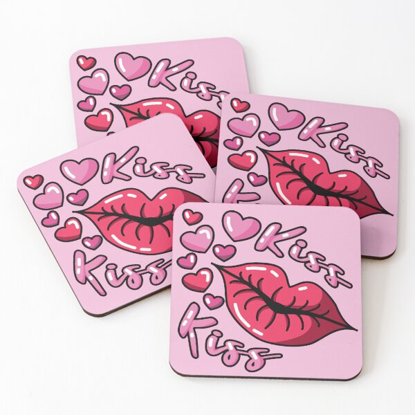 Item preview, Cutesy Kiss Kiss Lips designed and sold by GenAumonier.