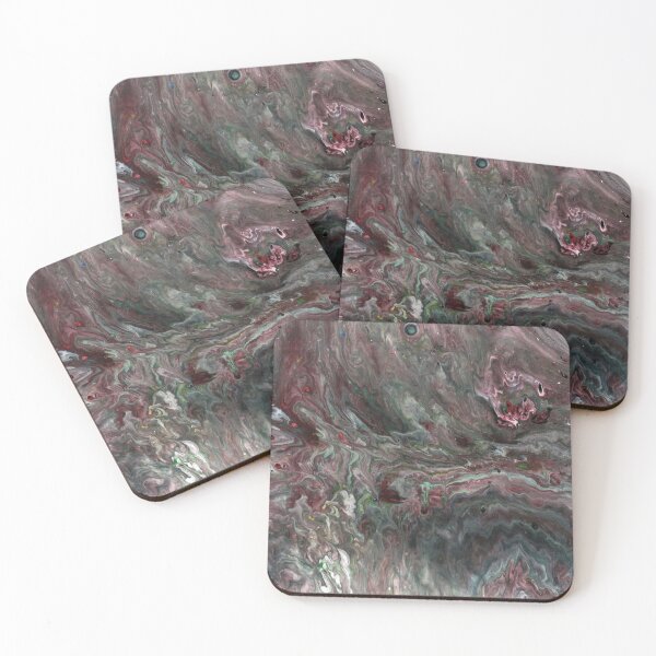 Item preview, Achieve Dark Red Grey Abstract designed and sold by Doug  Siegel.