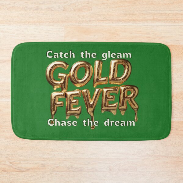 Item preview, Gold fever text design designed and sold by JennyFinns.