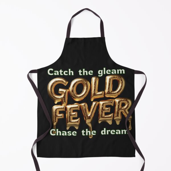 Item preview, Gold fever text design designed and sold by JennyFinns.