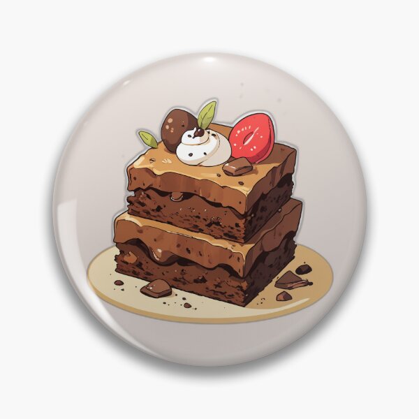 Item preview, Two-Layer Chocolate Cake designed and sold by NarinJintana.