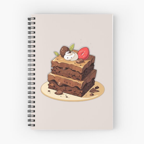 Item preview, Two-Layer Chocolate Cake designed and sold by NarinJintana.