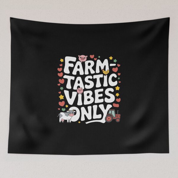 Item preview, Farm-tastic vibes only designed and sold by MagicWander.