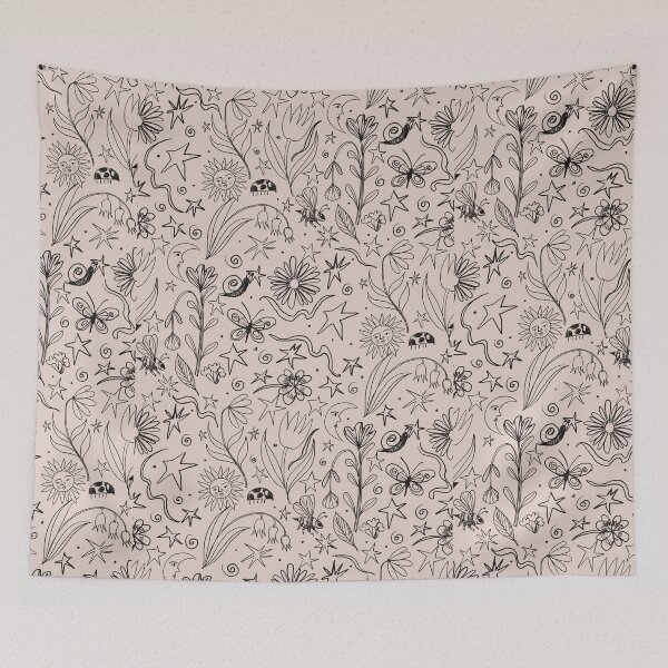 Item preview, Bloomsbury Set and Charleston Farmhouse-Inspired Celestial Coastal Line Art - Illustration Jemma Jamie Skidmore  designed and sold by Jemma Jamie Skidmore.