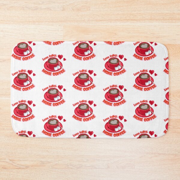 Item preview, Less Talky, More Coffee designed and sold by ArtesioByZaber.