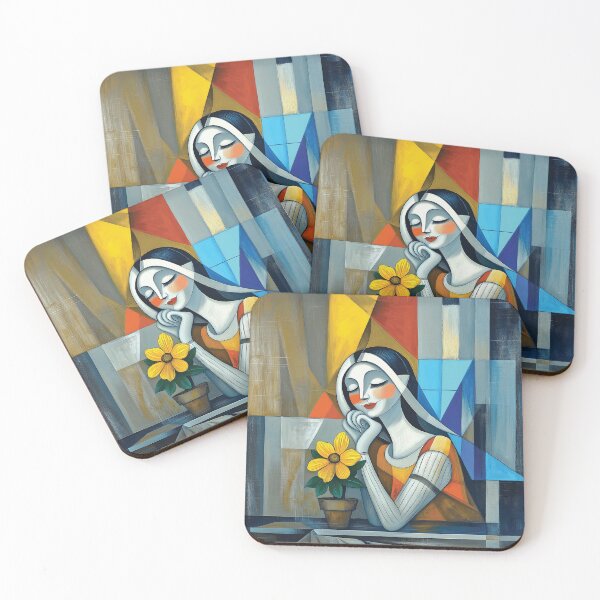 Item preview, A woman with closed  designed and sold by Maestro-4U.