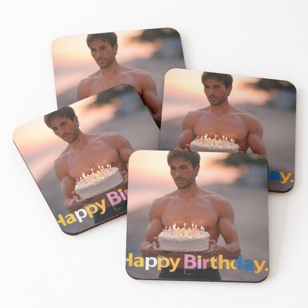 Item preview, Enrique Iglesias Birthday Cake  designed and sold by Aryabek.