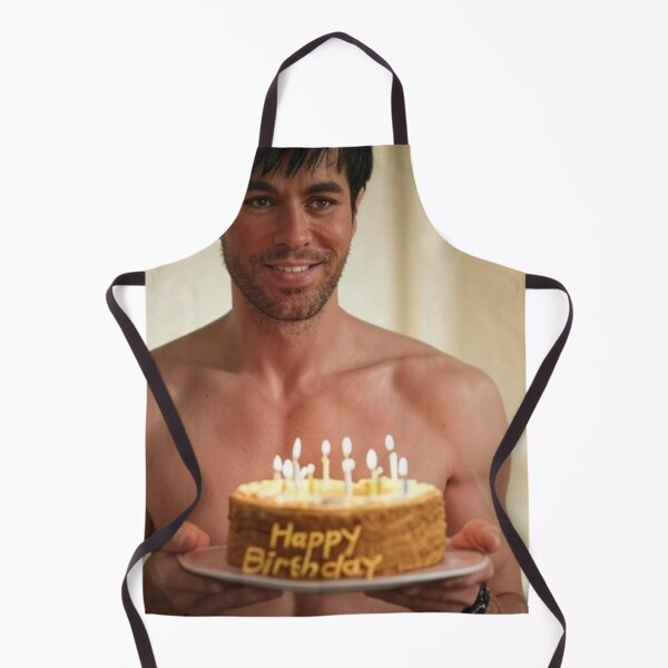 Item preview, Enrique Iglesias Happy Birthday Cake Card designed and sold by Aryabek.