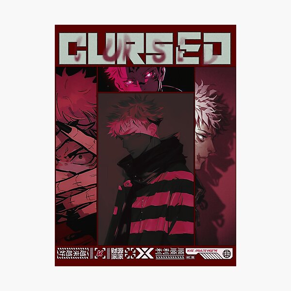 Item preview, The Cursed Boy 呪われた少年 - Manga Anime Damned Boy. designed and sold by Kai Multiverse.