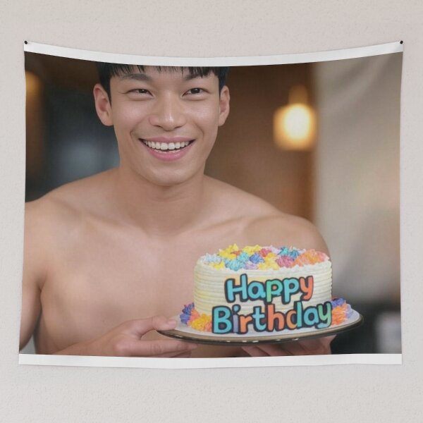 Item preview, Copy of Wi Ha Joon Happy Birthday Cake designed and sold by Aryabek.