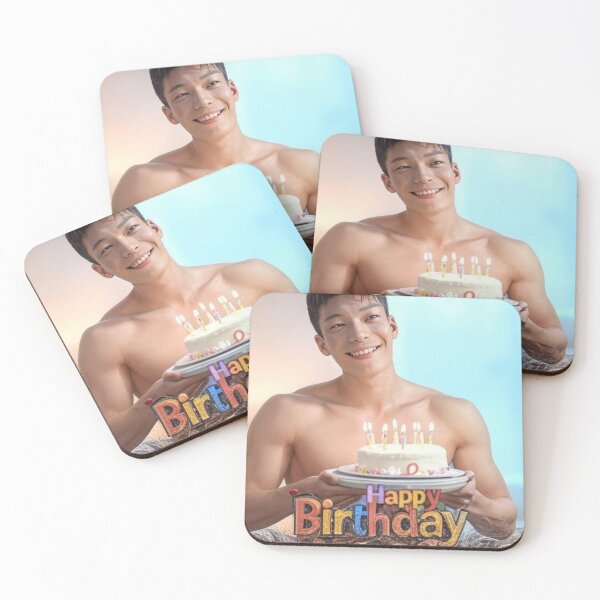 Item preview, Shirtless Wi Ha Joon Birthday Cake designed and sold by Aryabek.
