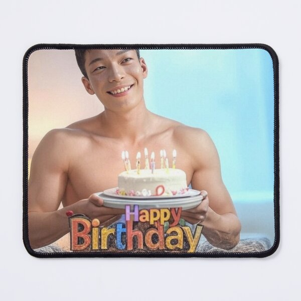 Item preview, Shirtless Wi Ha Joon Birthday Cake designed and sold by Aryabek.