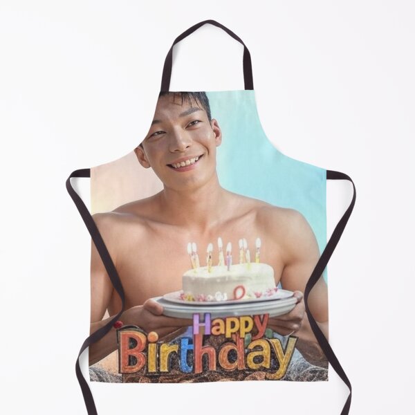 Item preview, Shirtless Wi Ha Joon Birthday Cake designed and sold by Aryabek.
