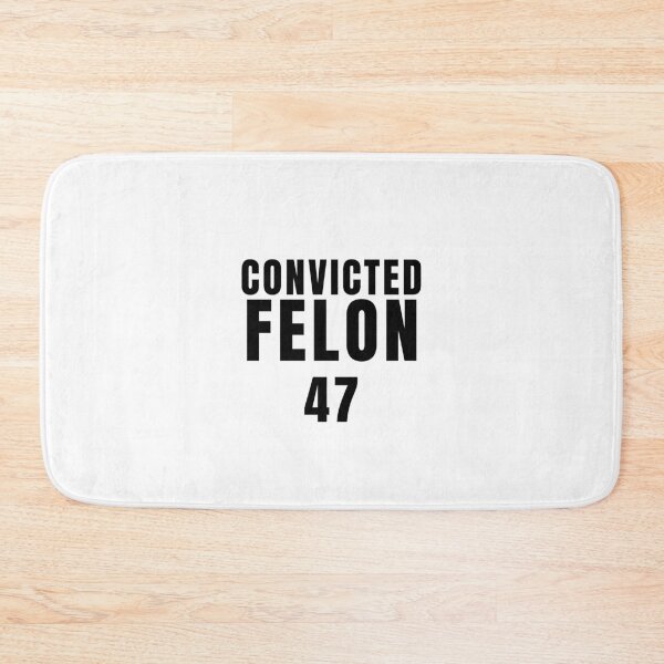 Item preview,  Convicted Felon 47 - black designed and sold by KATKattalestv.