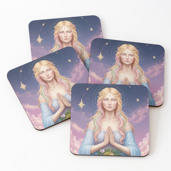 Item preview, Heavenly Woman Sticker designed and sold by DesignMapachiss.