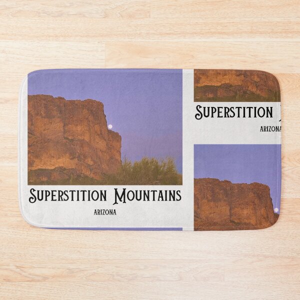 Item preview, Superstition Mountains Arizona Desert Nature Polaroid  designed and sold by RominEmpire.