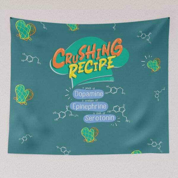 Item preview, Recipe for a Cooking Crush designed and sold by Global Rainbow Engineers.