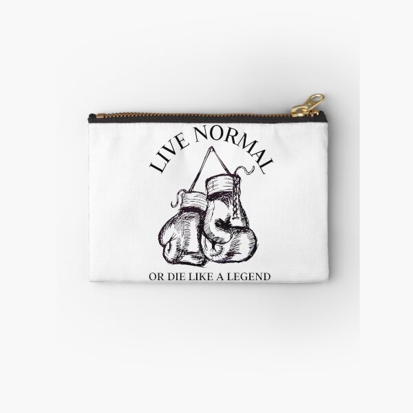 Item preview, Live normal or die like a legend, boxing and fitness designed and sold by Superiors-s.