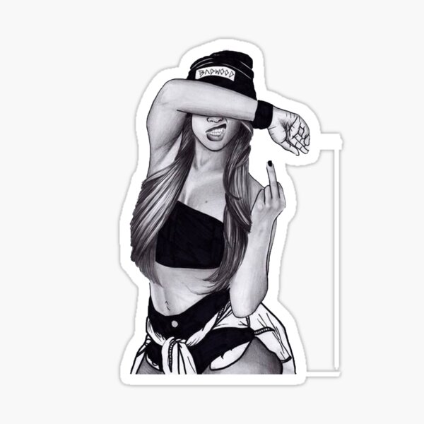 Bad girl Sticker