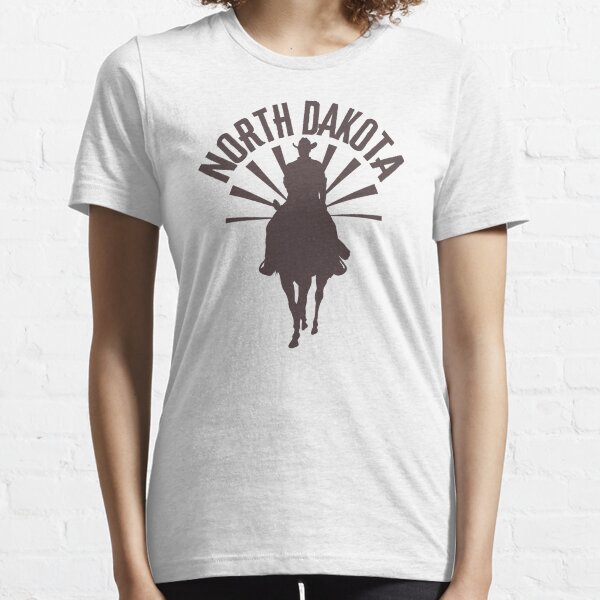 Item preview, North Dakota Sunrise Cowboy (Brown) designed and sold by WesternLocales.
