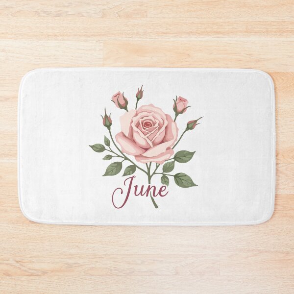 Item preview, June Birthday Rose designed and sold by Sew Wonderful Custom Prints.