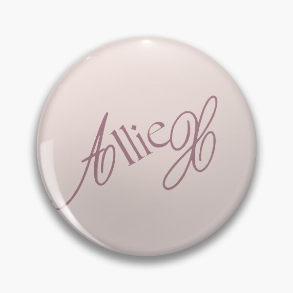 Item preview, Allie X Script Logo designed and sold by Evie Nevada.
