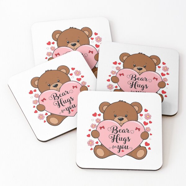 Item preview, Bear Hugs for You Valentine's Day Graphic designed and sold by LoliDesignShop.