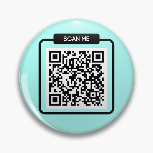 Item preview, Scan Me Rick Astley Meme designed and sold by ChristianCamper.