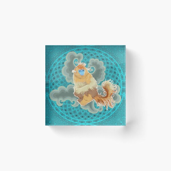 Item preview, Snub-Nosed Monkey King Mandala designed and sold by Rose House.