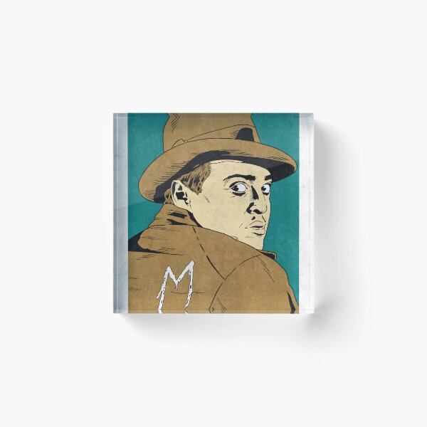 Item preview, HANS BECKERT - M (Pop Art) designed and sold by FamousWeirdosRB.