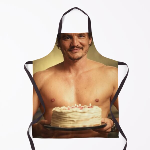 Item preview, Pedro Pascal Shirtless Birthday Cake designed and sold by Aryabek.