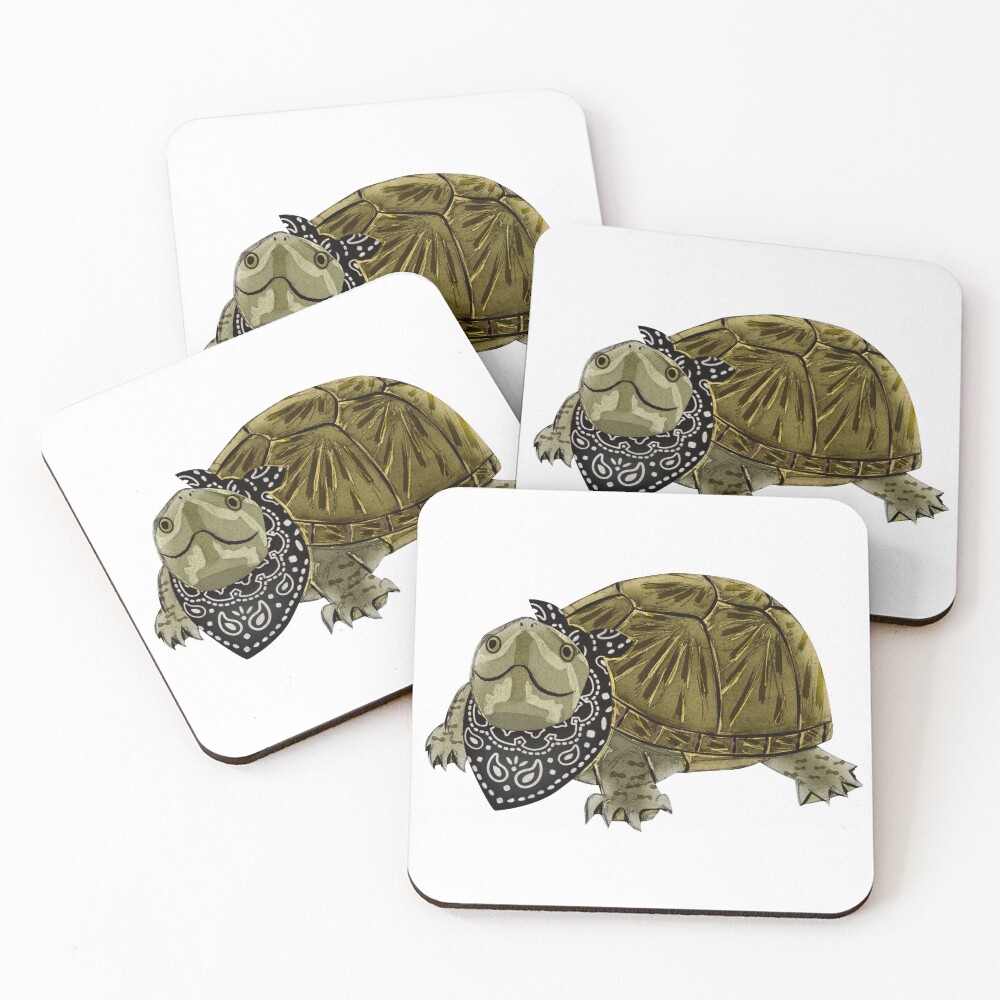 Item preview, Coasters (Set of 4) designed and sold by Rie-TortoTurtle.