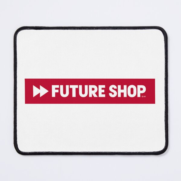 Item preview, Futureshop - the future is friendly Sticker designed and sold by CNDPopculture.