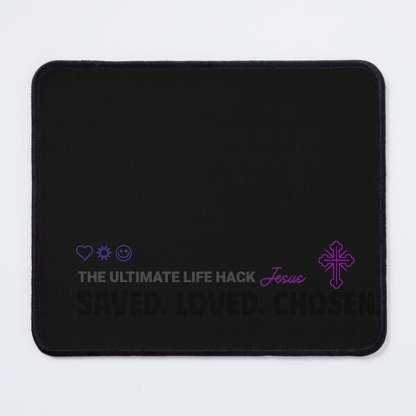 Item preview, The Ultimate Live Hack-JESUS - Saved Loved Chosen designed and sold by CelestialThread.